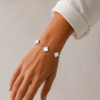 Pulsera Van Cleef Blanca