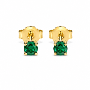 Aretes circon verde