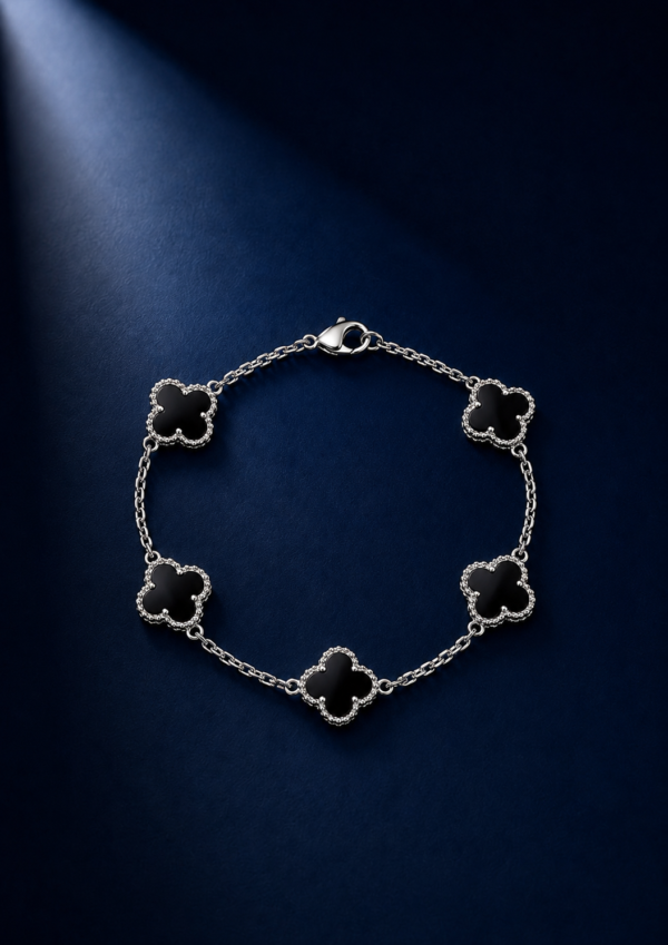 Pulsera Van Cleef Negra