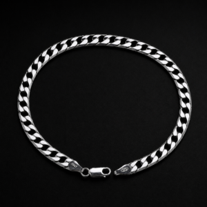 Pulsera Cubana Martillada