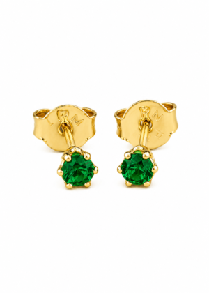 Aretes circon verde