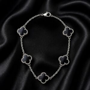 Pulsera Van Cleff Negra