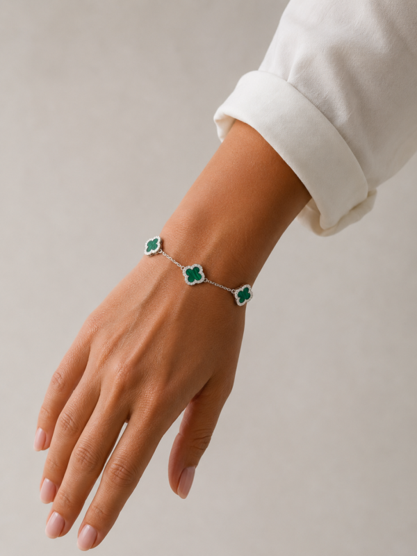 Pulsera Van Cleef Verde