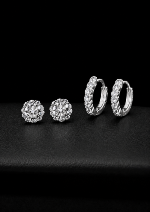 4b3101ea-d8b3-4dbe-83c5-d8e1bb60db51 Set Aretes Plata