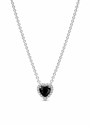 Collar de Corazón Negro
