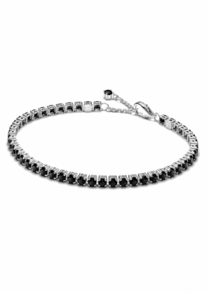 Pulsera Tenis Negro
